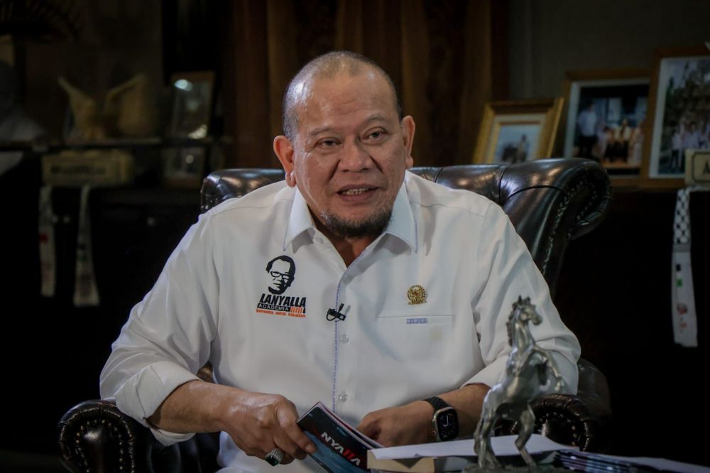Ketua DPD RI AA LaNyalla Mahmud Mattalitti 