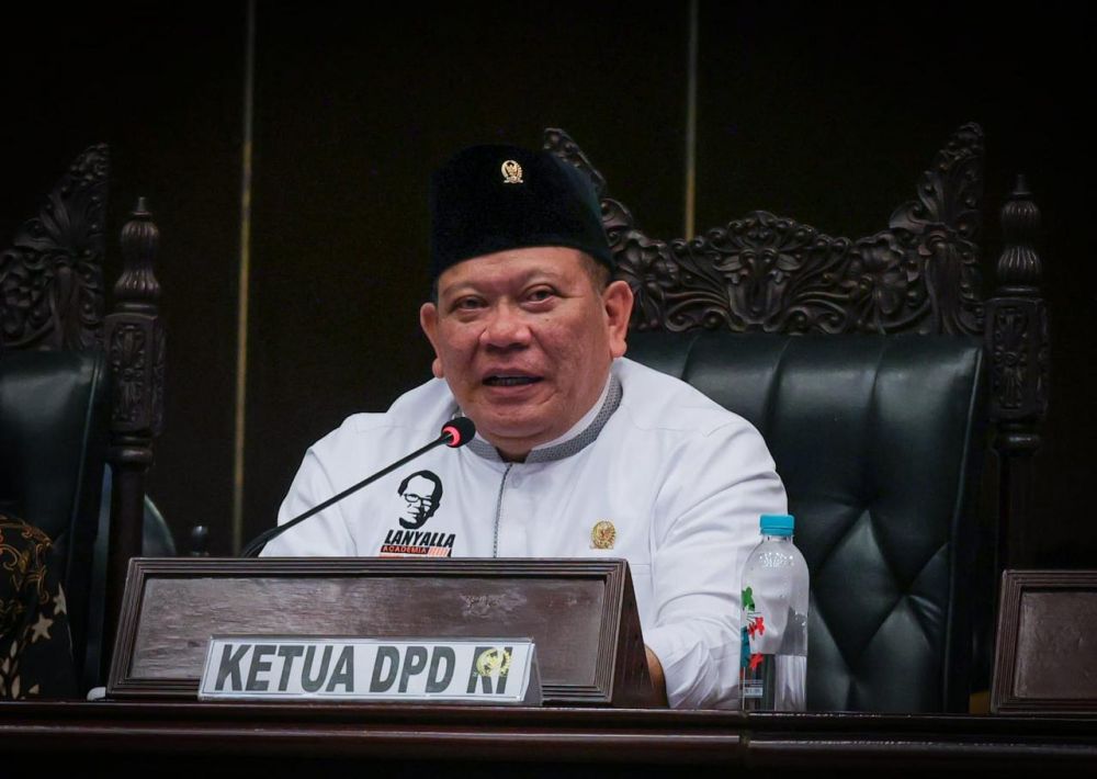 Ketua DPD RI AA LaNyalla Mahmud Mattalitti 