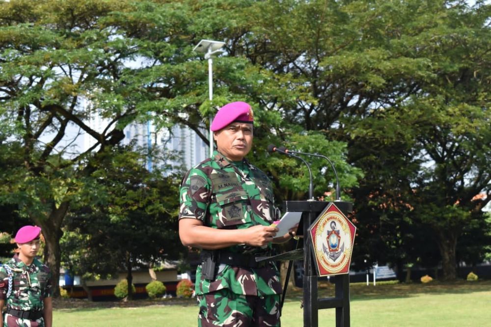 Dankodikmar Brigjen TNI Marinir Muhammad Nadir