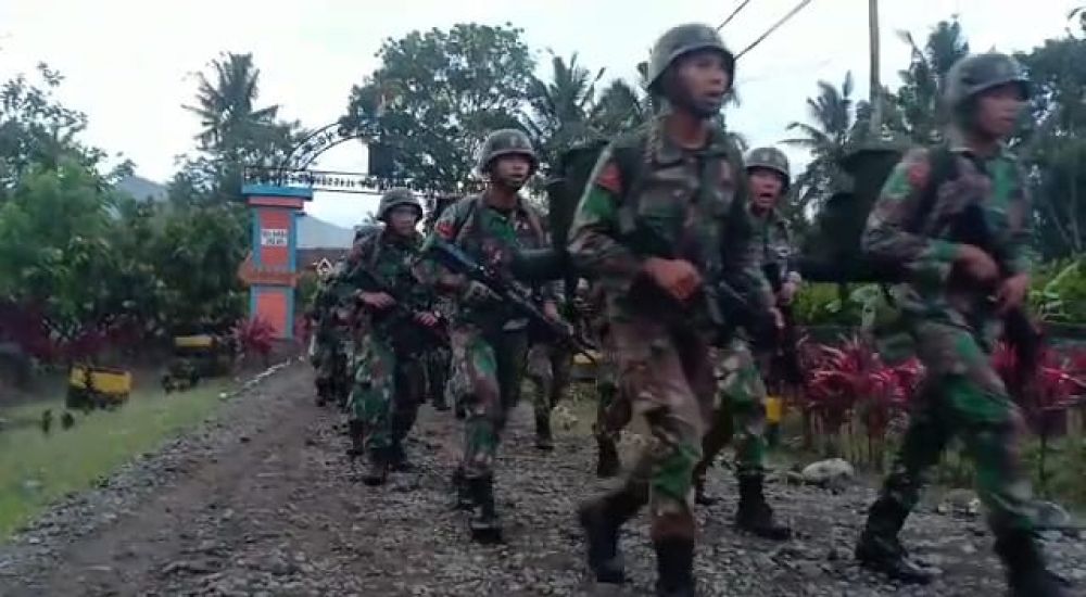 Perdalam Ilmu Tempur, Siswa Diktaifib TNI AL Laksanakan Long March 300 Km