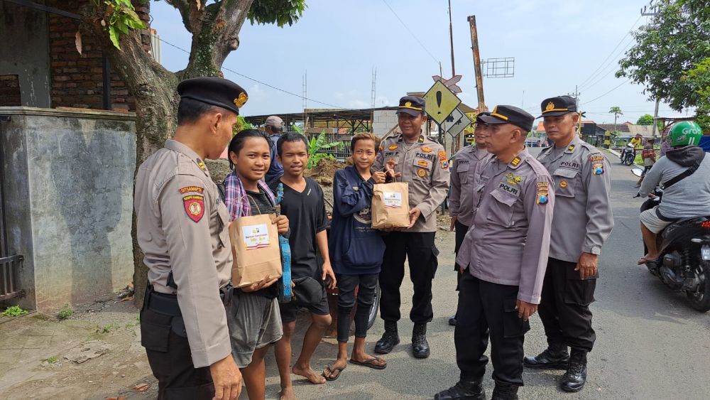 Polres Nganjuk berbagi berkah Ramadhan