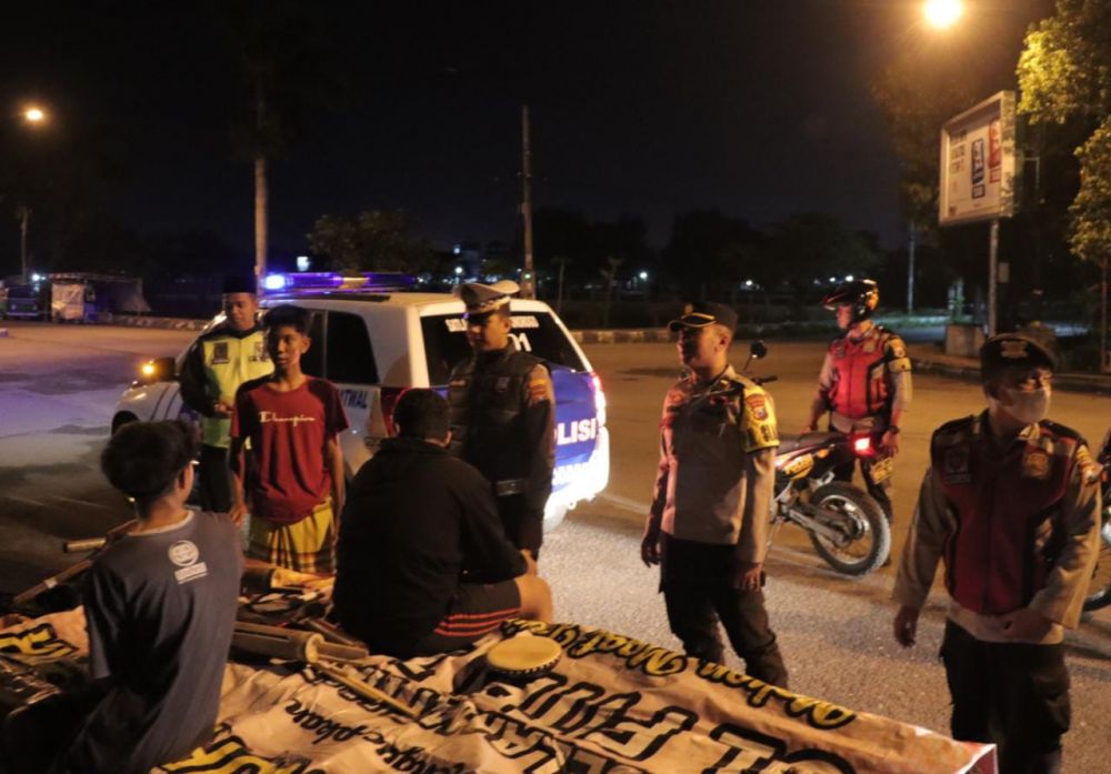 Polres Ponorogo patroli sahur selama ramadhan