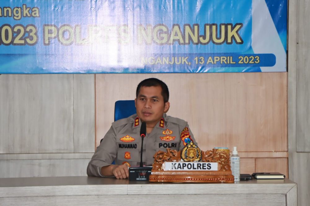 Kapolres Nganjuk AKBP Muhammad