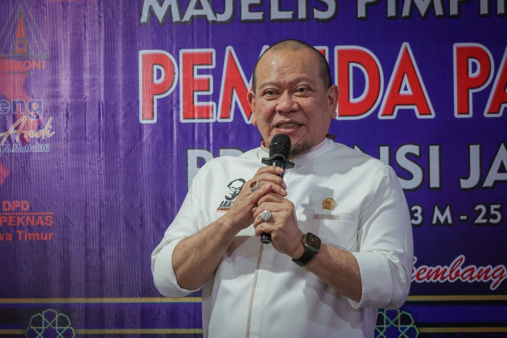 Ketua DPD RI AA LaNyalla Mahmud Mattalitti 