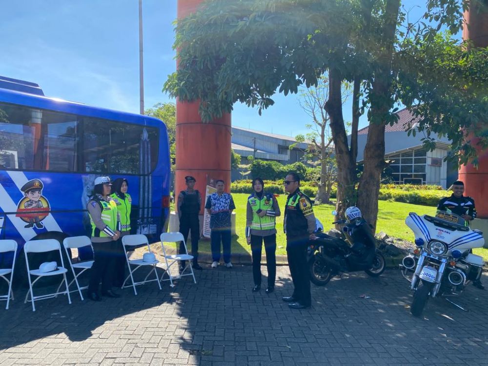 Satlantas Polresta Malang Kota antisipasi peningkatan volume kendaraan