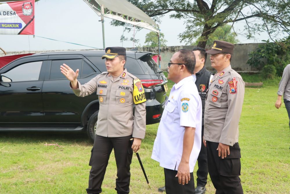 Kapolres Nganjuk: Jaga Netralitas dan Marwah Kepolisian saat Cek PAM Pilkades