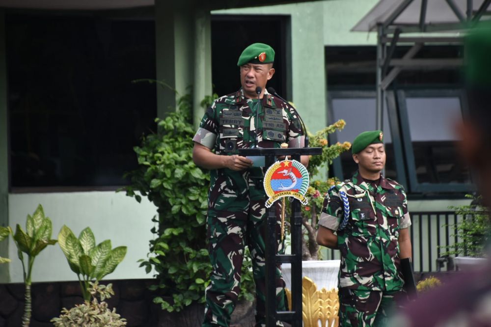 Danrem 084/BJ Gelar Halal Bihalal Bersama Prajurit dan PNS