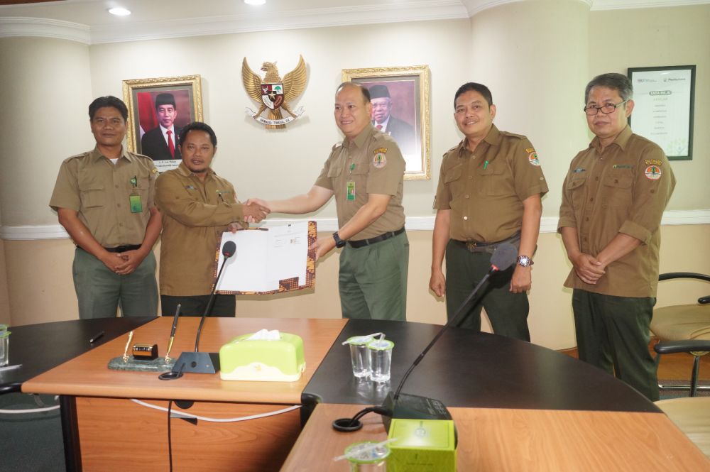 SMKN Kehutanan Samarinda jalin kerjasama dengan Perhutani