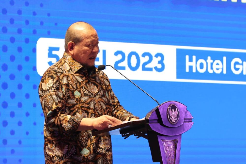 Ketua DPD RI AA LaNyalla Mahmud Mattalitti
