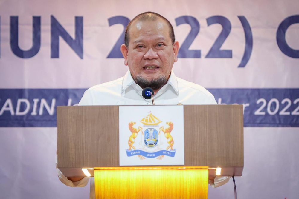 Ketua DPD RI AA LaNyalla Mahmud Mattalitti