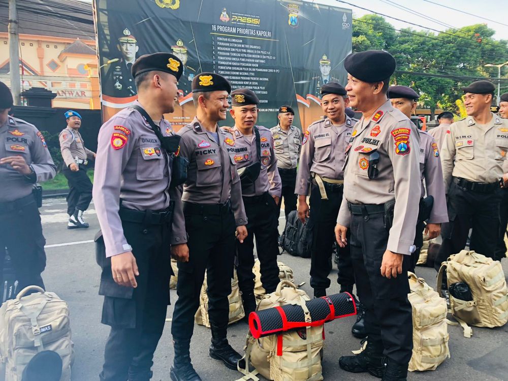 Polresta Malang Kota siapkan personil untuk Pilkades Serentak Bangkalan