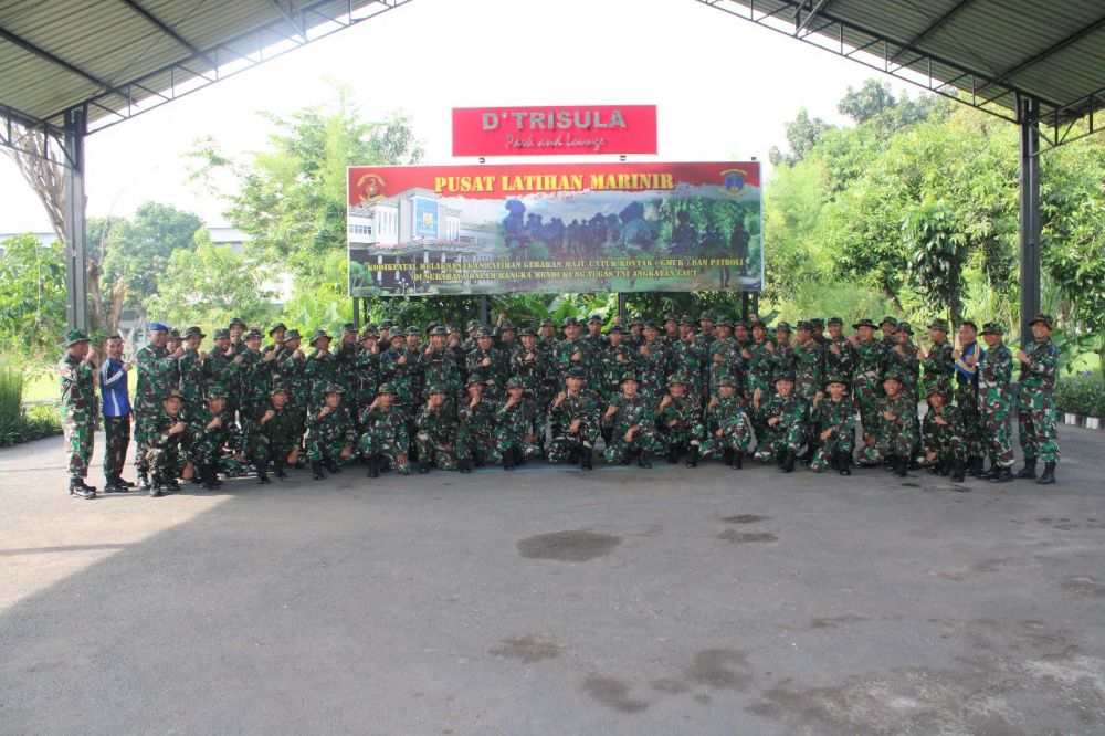 Danpuslatmar buka latihan Organik ll 