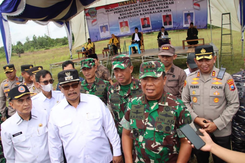 Pilkades Serentak 149 Desa Dikawal Polda Jatim Bersama Kodam V Brawijaya
