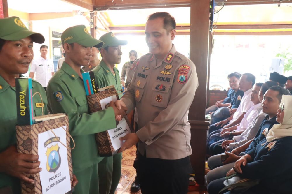 Jelang Tahun Politik, Kapolres Bojonegoro Ajak Warga Bijak Bermedsos