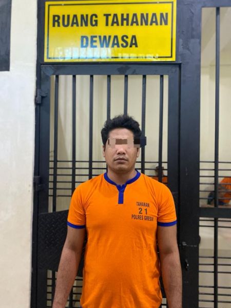 Kasus Pencabulan, Satreskrim Polres Gresik Tangkap Ayah Tiri