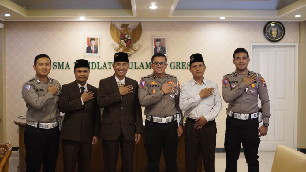 Satlantas Polres Gresik sosialisasi ke sekolah terkait lalulintas