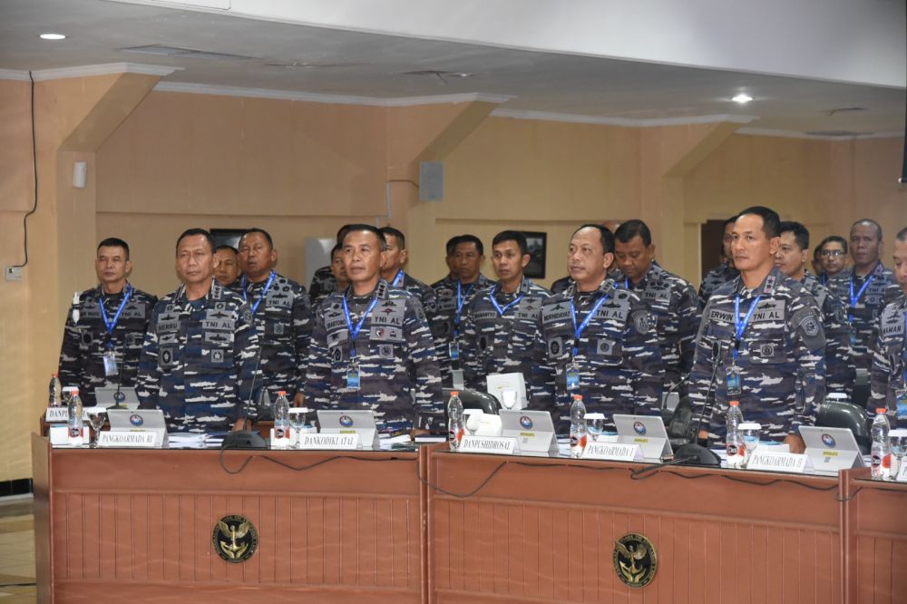 Dankodiklatal Hadiri Rakor Renaku l TNI AL 2023, Dukung Visi Pemerintah 2045