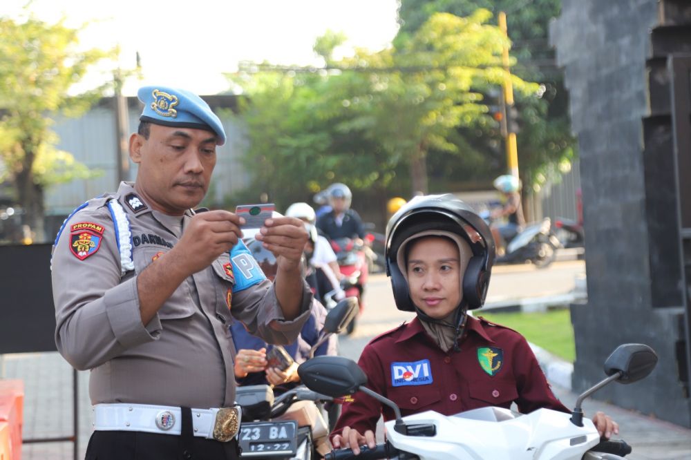 Propam Polres Gresik Gelar Ops Gaktibplin Cegah Pelanggaran