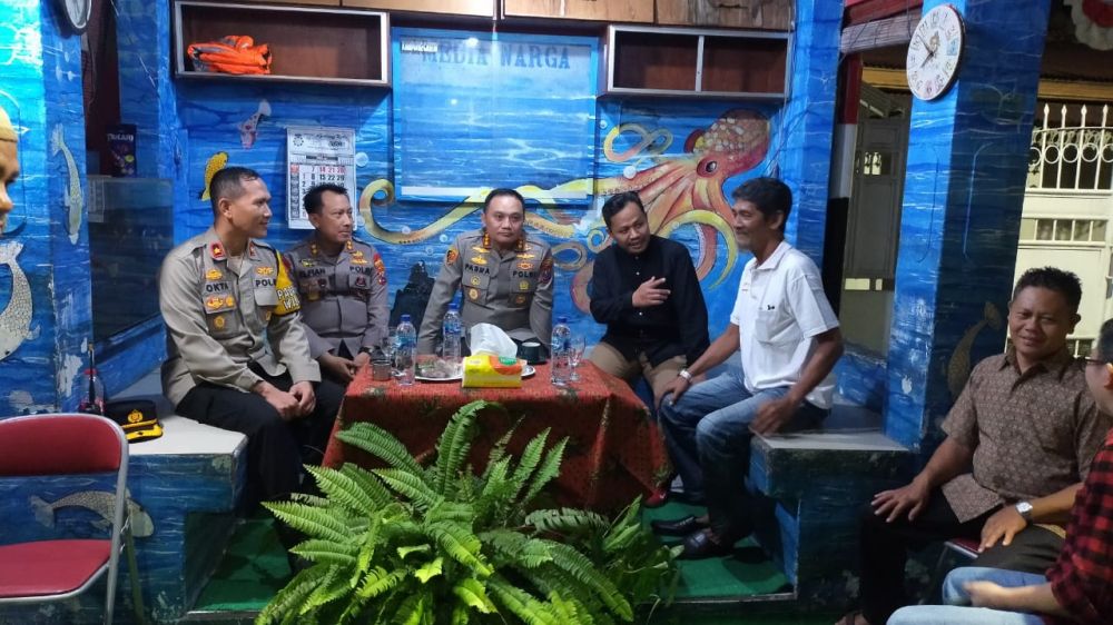 Polrestabes Surabaya gelar Cangkrukan Kamtibmas