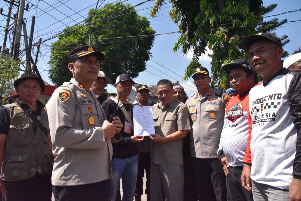 Polres Bondowoso lakukan pengamanan Unras