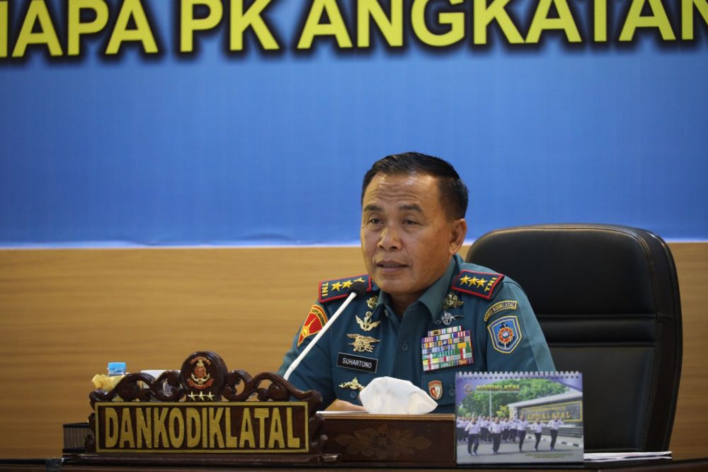 Jelang Tupdik, Dankodiklatal beri Pembekalan 44 Pasis Dikmapa PK Angkatan 29-B