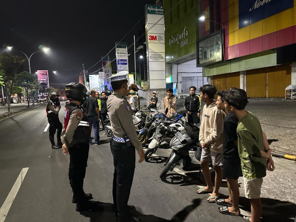 Satsamapta Polres Gresik patroli KRYD Antisipasi Bali dan Kriminalitas