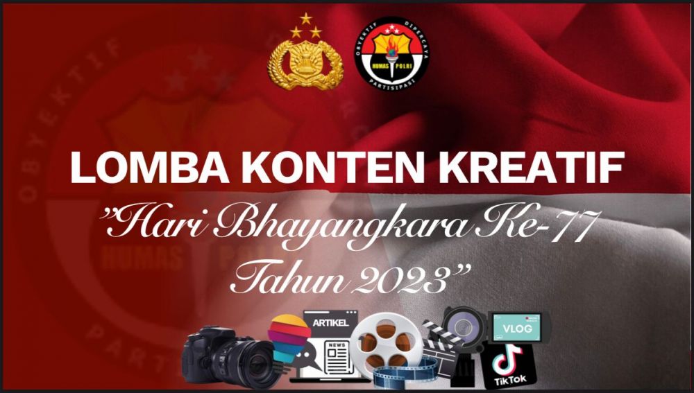 Polri gelar lomba konten kreatif 