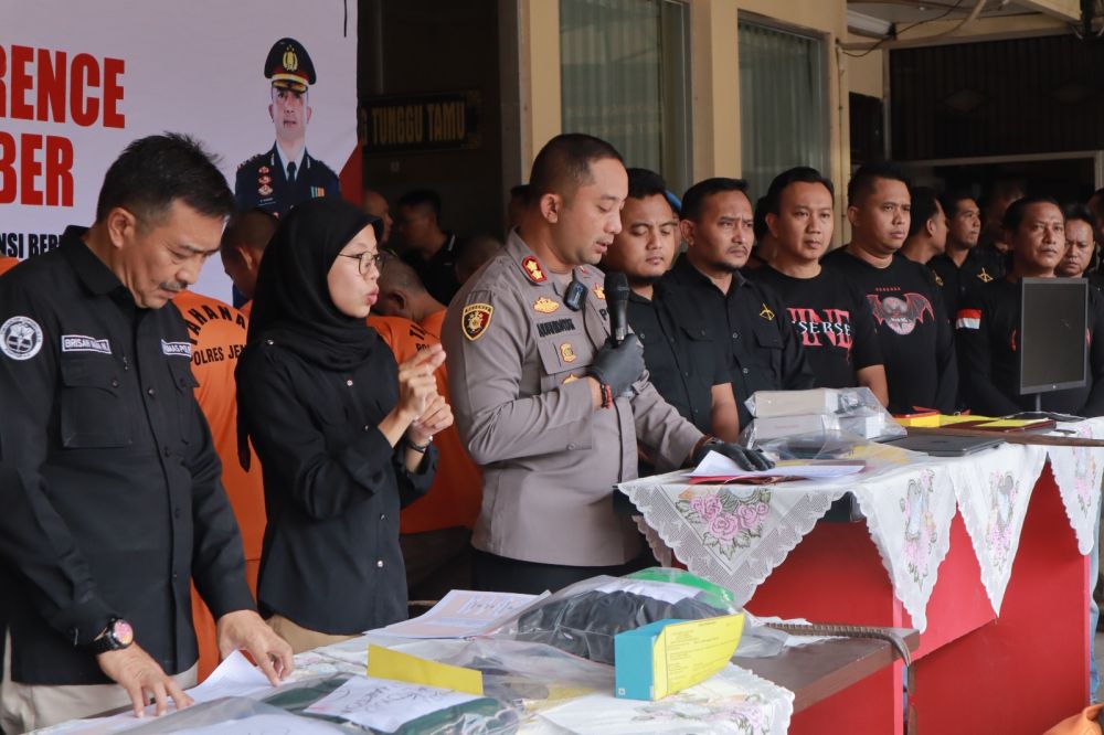 Ops Sikat Semeru, Polres Jember Tangkap 57 Tersangka dan Ungkap 187 Kasus