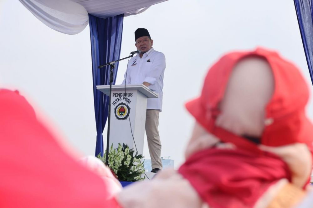 Ketua DPD RI Paparkan 7 Langkah Pendidikan Berkualitas dan Bermartabat, Buka HUT ke-73 IGTKI PGRI