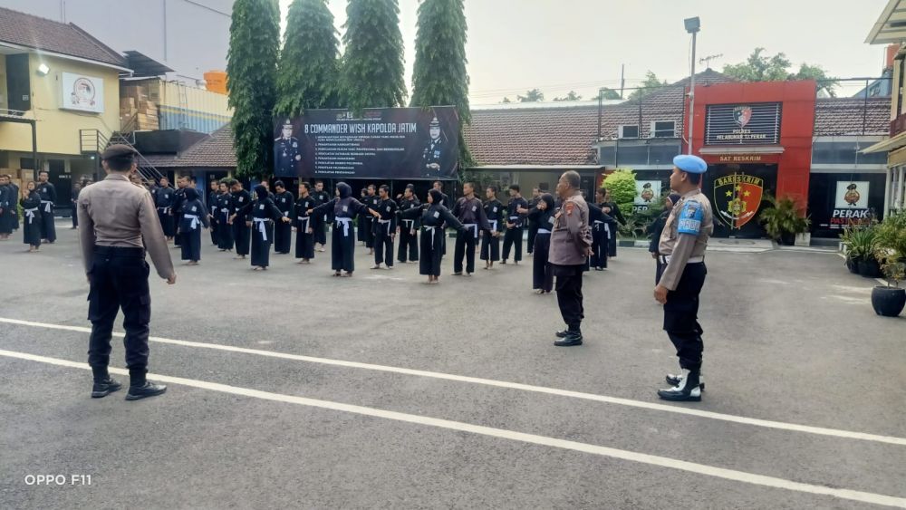 Polres Tanjung Perak Fasilitasi Tempat Latihan IPSI Kota Surabaya
