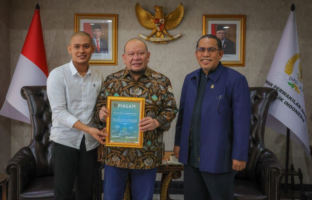 Ketua DPD RI Bertemu PIP, Tegaskan saat Ini Momentum untuk Sistem Bernegara