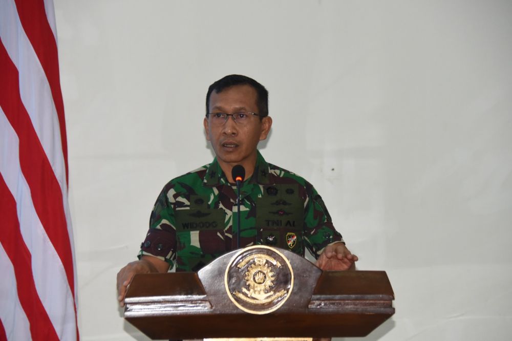 Dirlat Kodiklatal Brigjen TNI Marinir Widodo