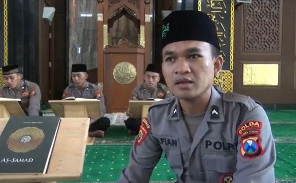 Sosok Polisi Penghafal 30 Juz Al-Qur'an Bripda Alfian