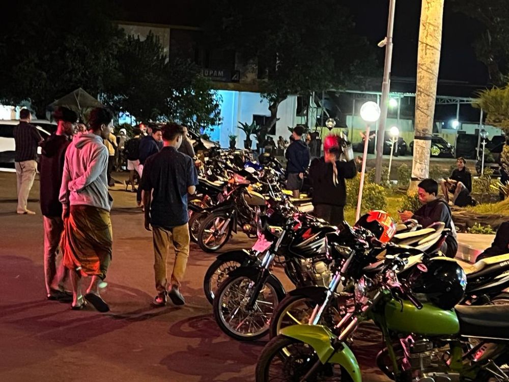 Satsamapta Polres Bondowoso Amankan Puluhan Ranmor Knalpot Brong