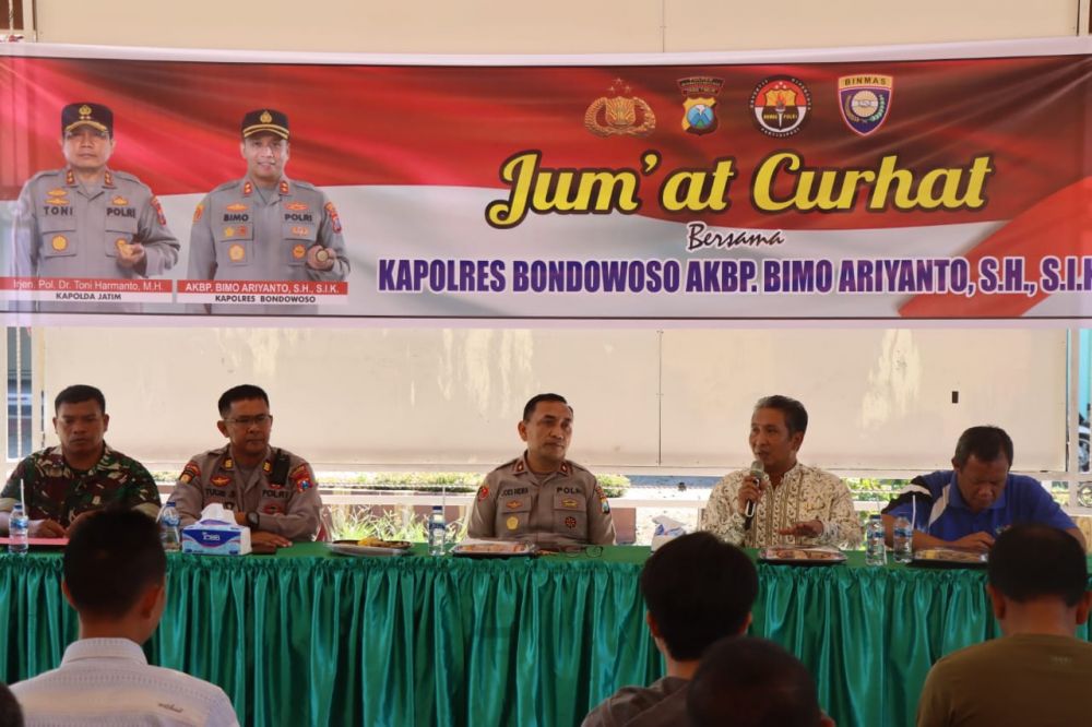 Camat Tegalampel apresiasi Polres Bondowoso