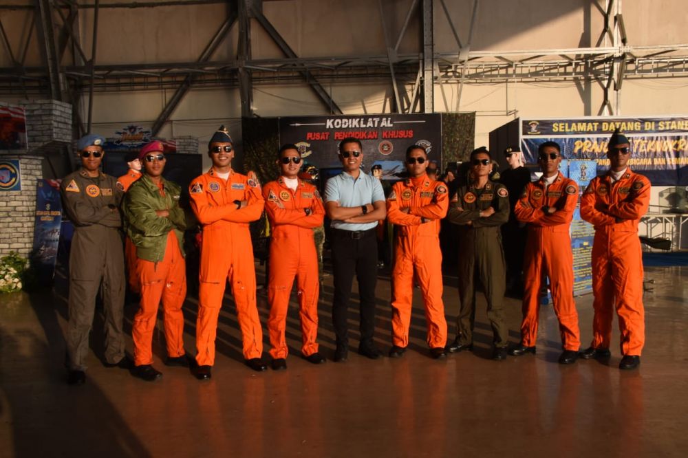 Pusdiksus Kodikopsla Kodiklatal Ambil Bagian NABOD Peringati Hari Penerbangan TNI AL