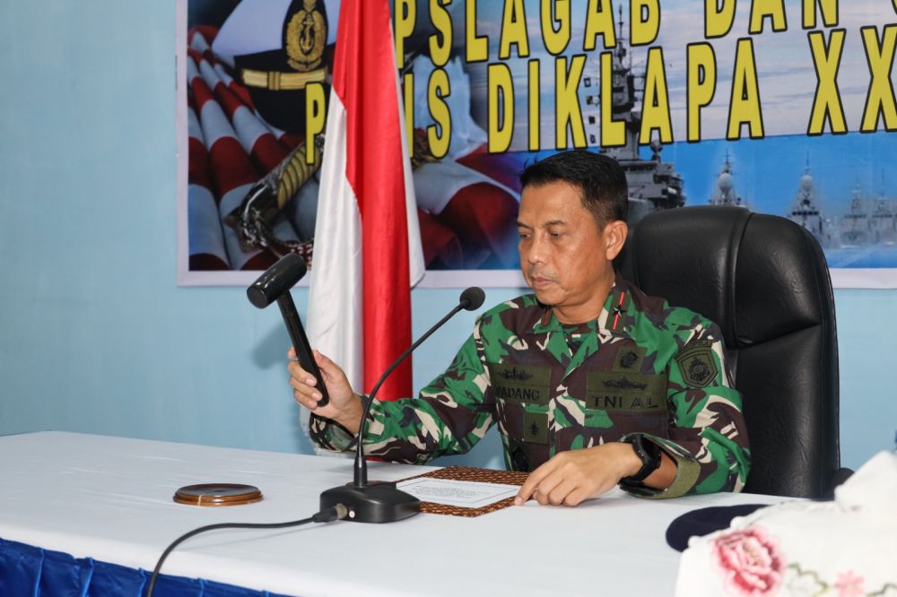 Handal Rencanakan Operasi Militer, Pasis Diklapa Kodiklatal Angkatan 32 Gelar Lattek Oyu Ops Laut Gabungan