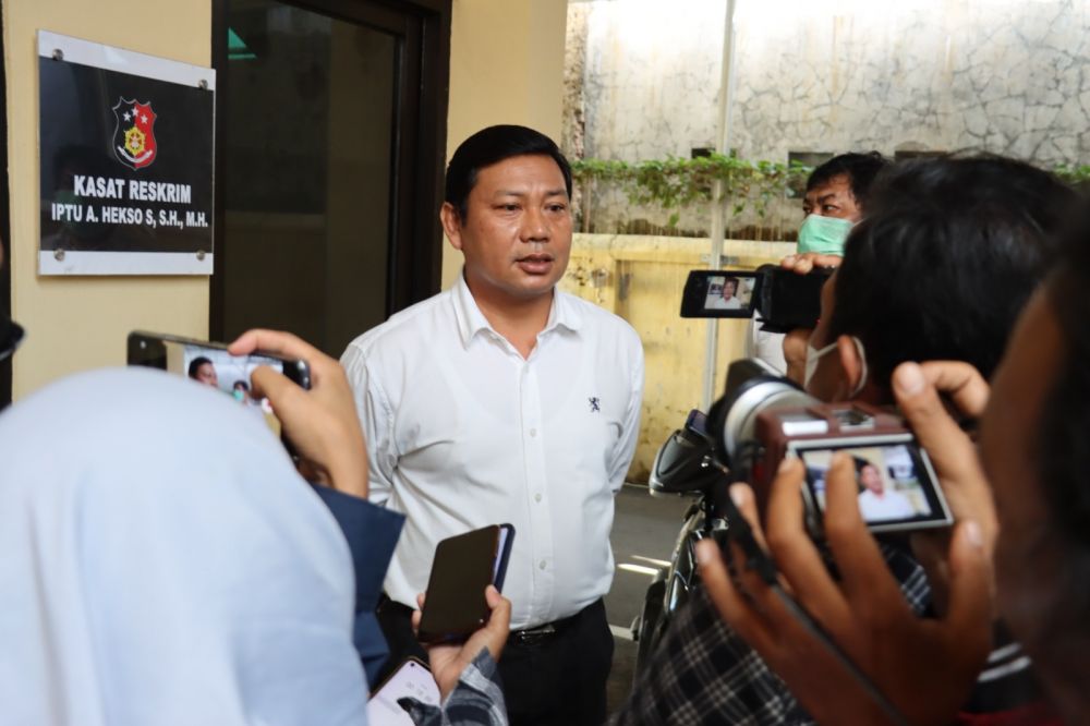 Satreskrim Polres Pacitan amankan tersangka beserta barang buktinya