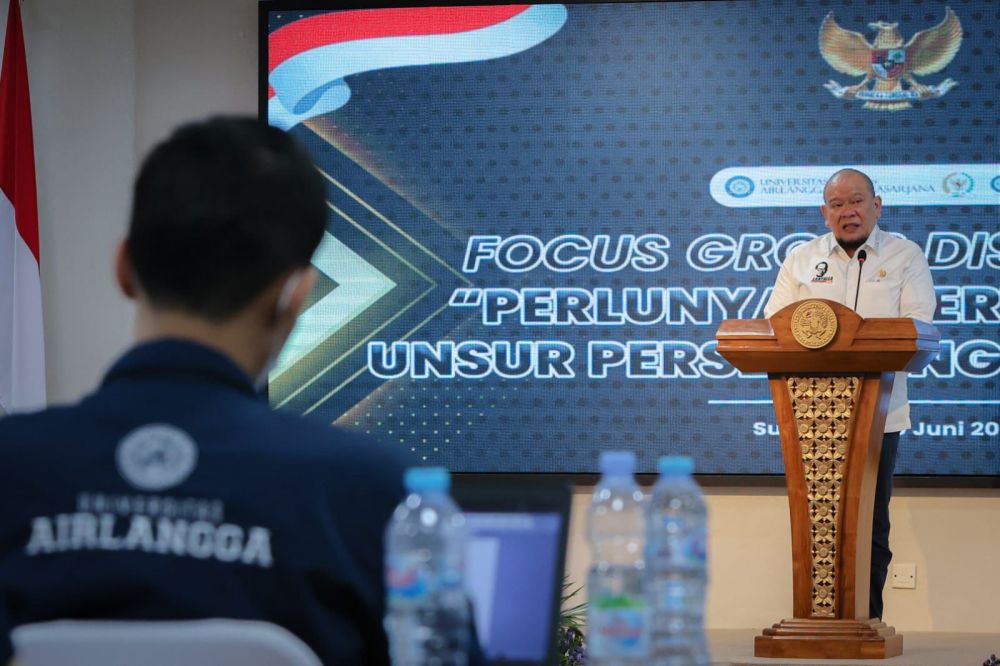 Ketua DPD RI AA LaNyalla Mahmud Mattalitti