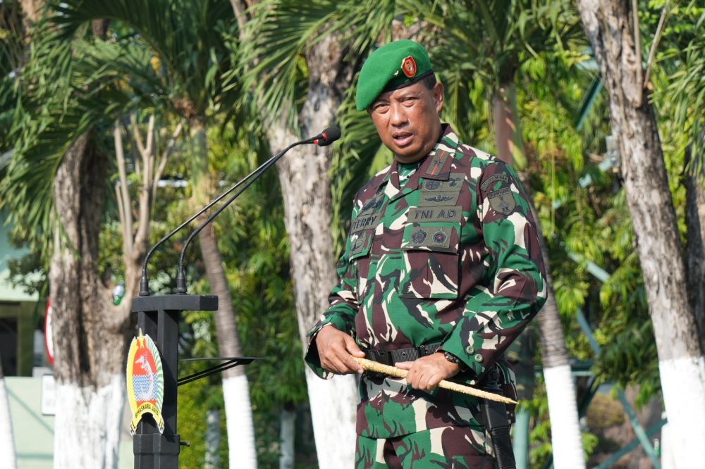 Sepuluh Finalis Lomba Babinsa Inspiratif Dapat Penghargaan dari Danrem 084/BJ