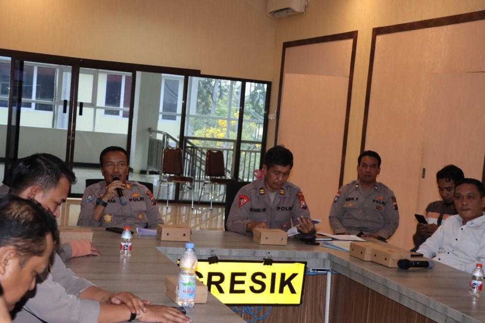 Polres Gresik Tangkal Radikalisme, Gelar Lapra Ops Bina Waspada Semeru 2023