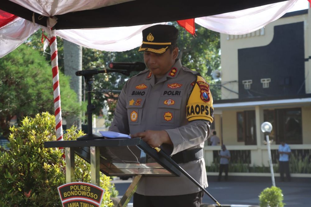 Kapolres Bondowoso AKBP Bimo Ariyanto