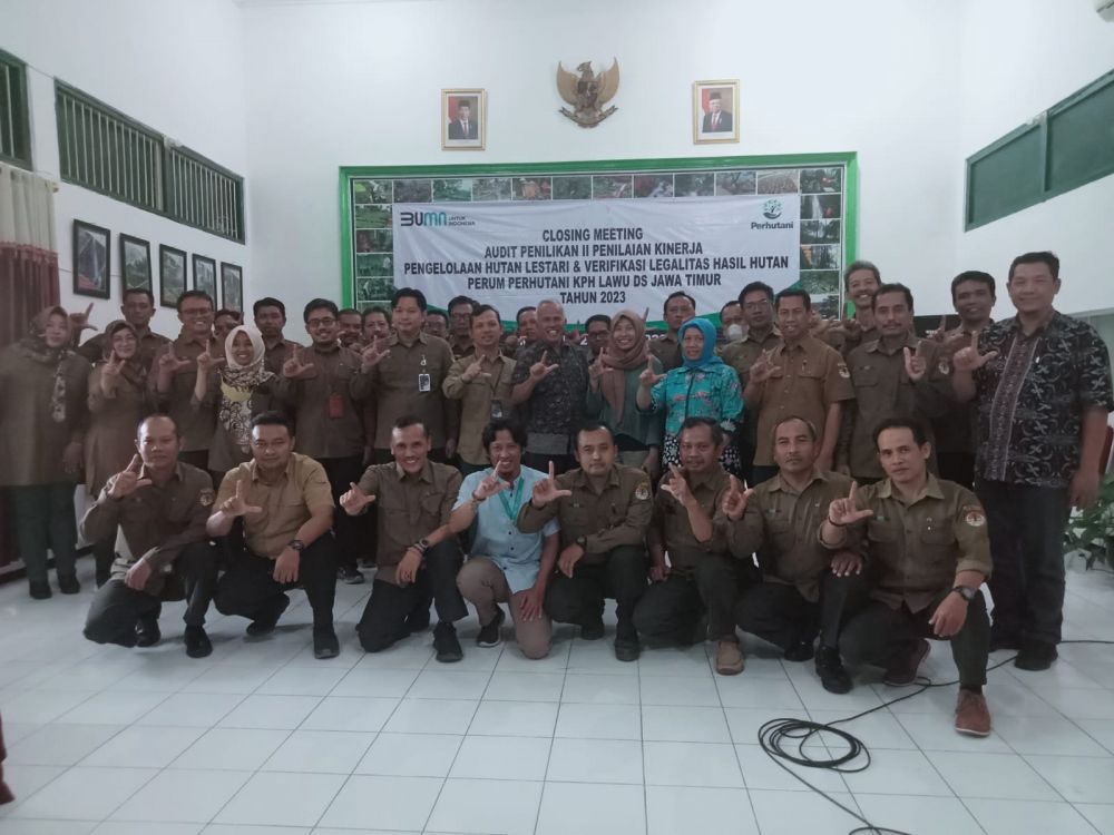 Perhutani Lawu Ds raih predikat baik