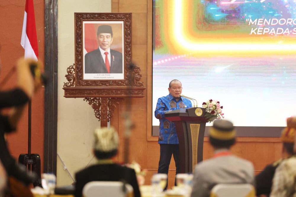 Ketua DPD RI AA LaNyalla Mahmud Mattalitti