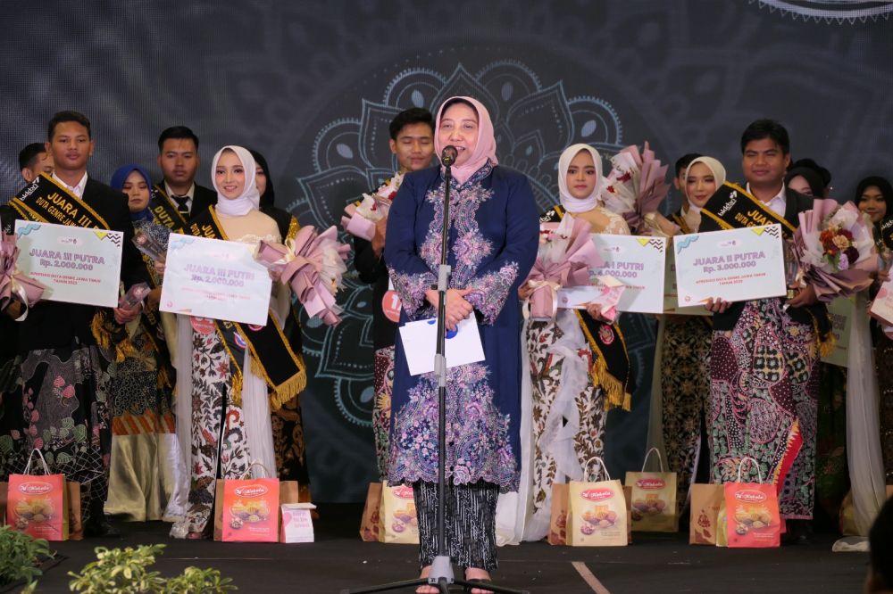 Kepala perwakilan BKKBN Jatim Maria Ernawati