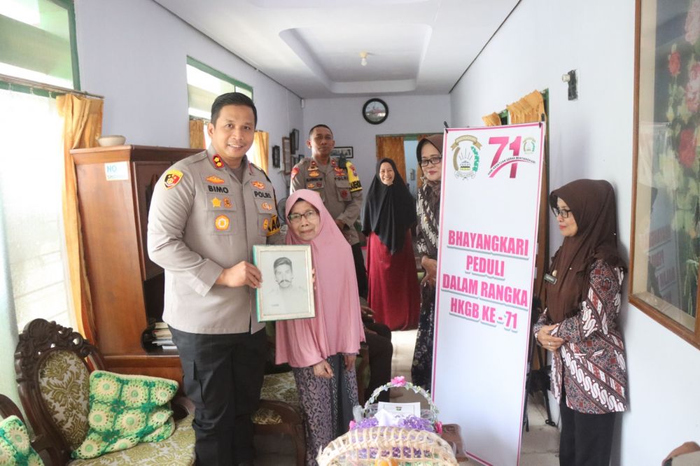 Kapolres Bondowoso AKBP Bimo Ariyanto saat Anjangsana