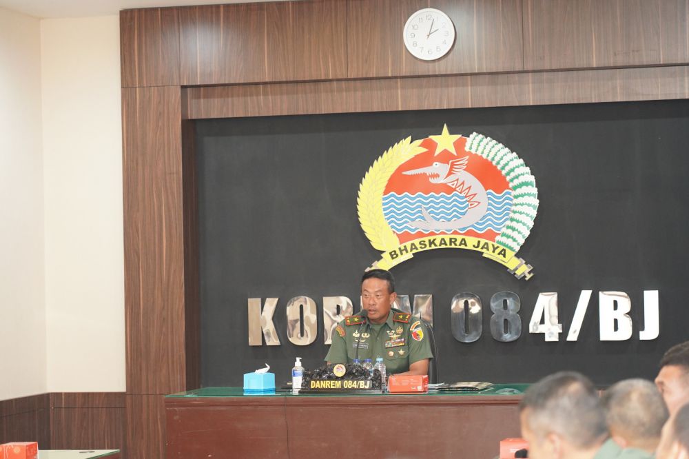 Danrem 084/BJ Brigjen TNI Terry Tresna Purnama 
