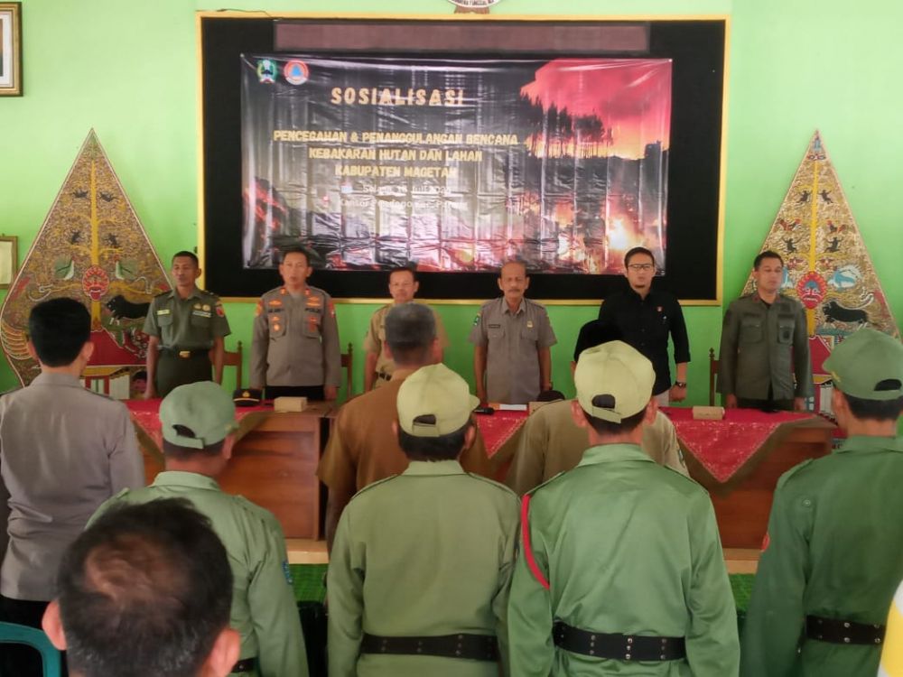 Perhutani sosialisasi terkait Karhutla