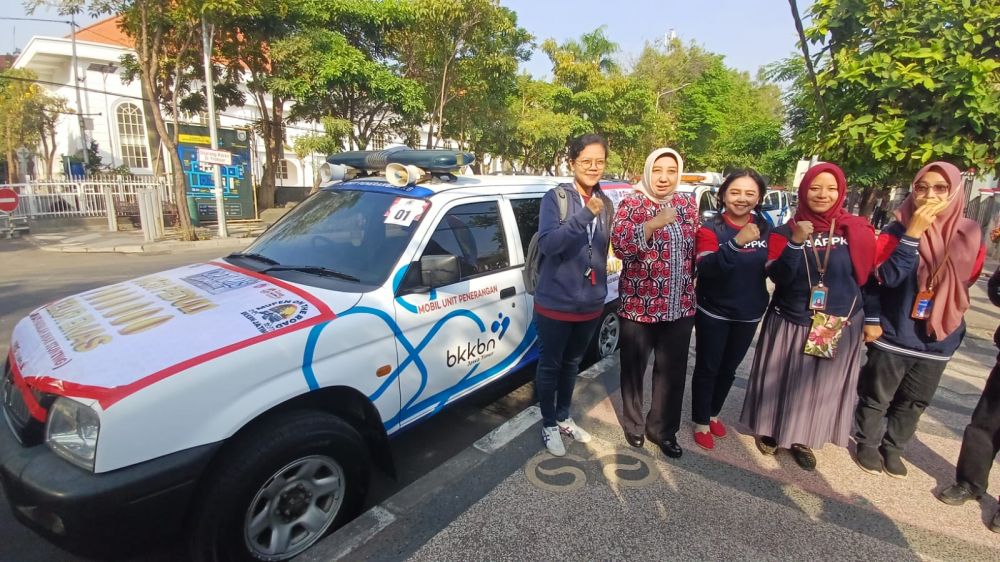 BKKBN Jatim gelar aksi peduli 1 juta telur emas