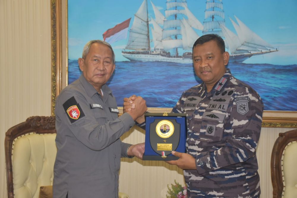 Danlantamal V Terima Audensi Pengurus Jalapati Surabaya